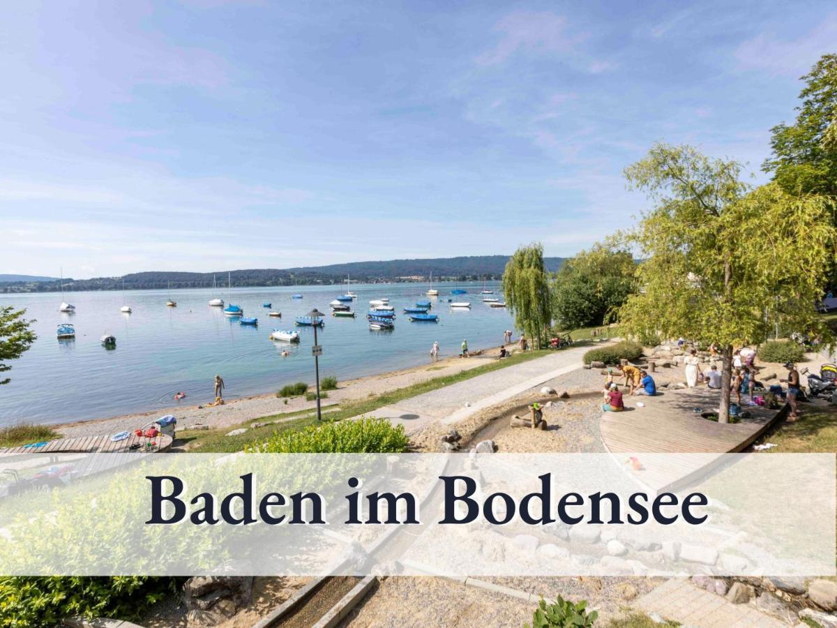 Gemuetliche Ferienwohnung In Bester Bodenseelage L 1 Minute Zum Bodensee L 1 Zimmer L Vollausgestattete Kueche L Free-Wlan L Willkommen Im Apartment Boehringen Radolfzell am Bodensee Exterior foto